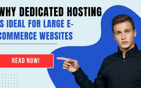 Why Dedicated Hosting is Ideal for Large E-Commerce Websites