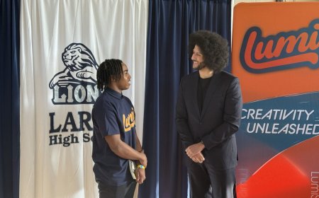 Colin Kaepernick is helping Prince George’s Co. high school students through AI