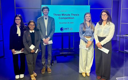 3-Minute Thesis Winners Include AI, Relationship Data
