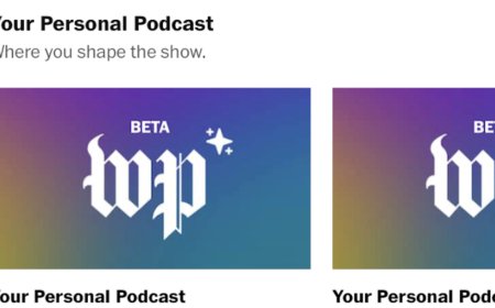 Is The Washington Post's new AI podcast a hallmark of the future?