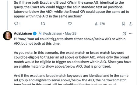 Google: Exact match keywords won’t block broad match in AI Max