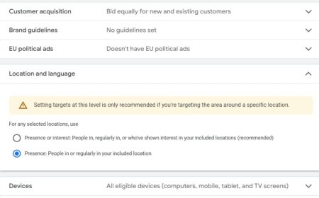 Google adds location targeting controls to Demand Gen campaigns