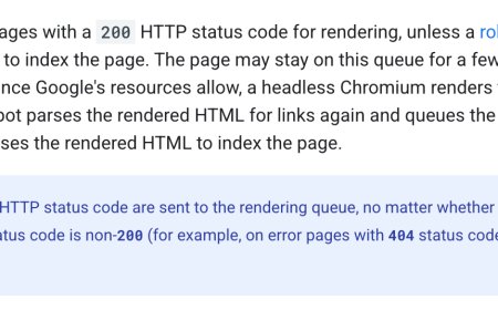 Google explains JavaScript execution on non-200 HTTP status codes
