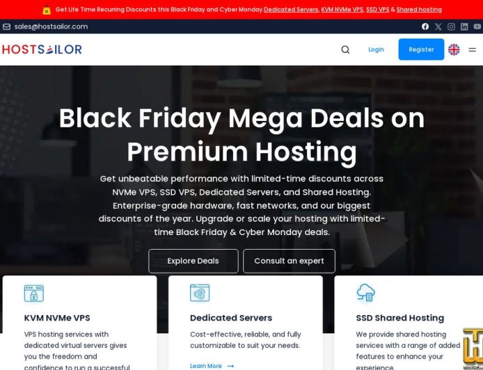 Host Sailor reviewed by https://arksec.net ( mrlee6@d... ) , Rating 10 out of 10