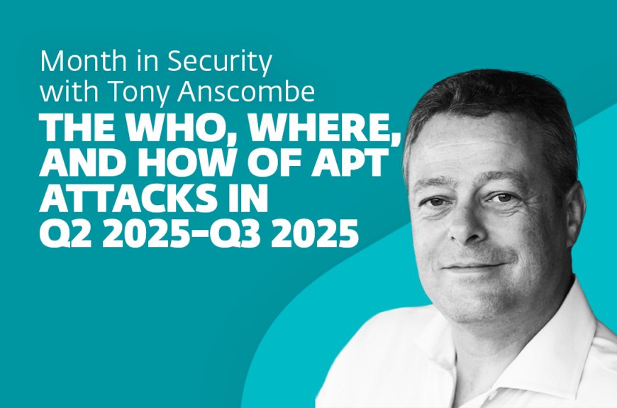 The who, where, and how of APT attacks in Q2 2025–Q3 2025