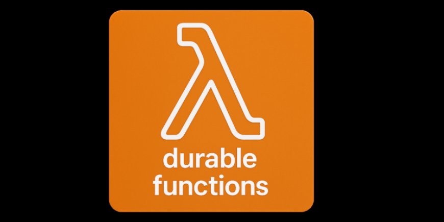 Build multi-step applications and AI workflows with AWS Lambda durable functions
