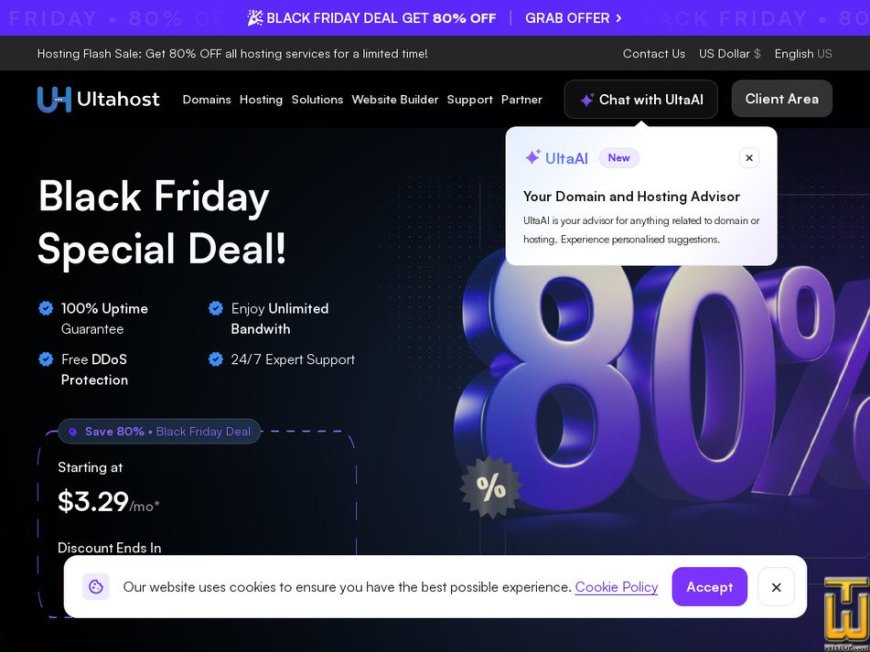 UltaHost reviewed by -anonymous- ( anikafharlan@g... ) , Rating 10 out of 10