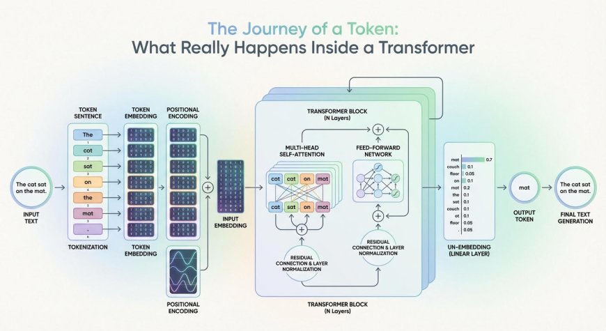 The Journey of a Token: What Really Happens Inside a Transformer