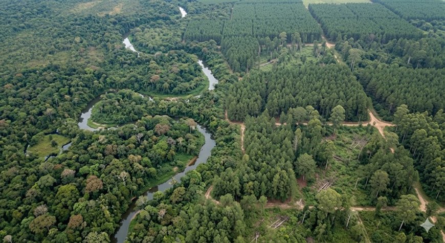 Separating natural forests from other tree cover with AI for deforestation-free supply chains