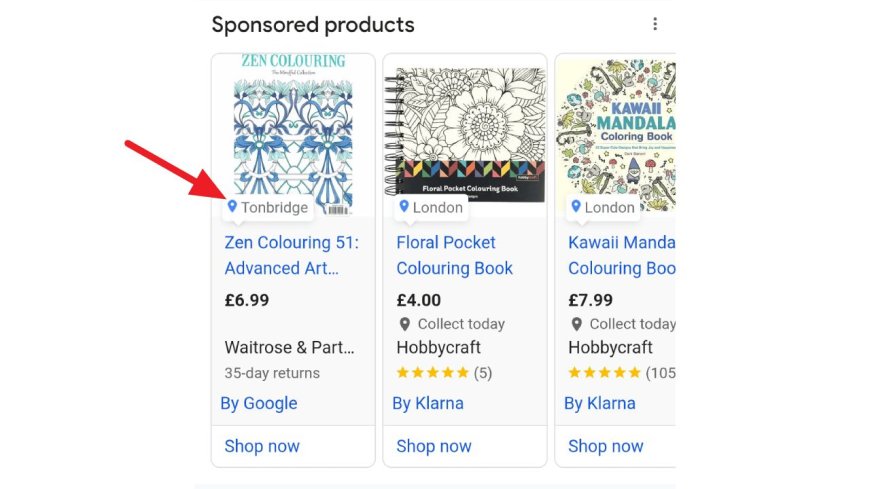 Google Shopping Ads now show merchant location labels