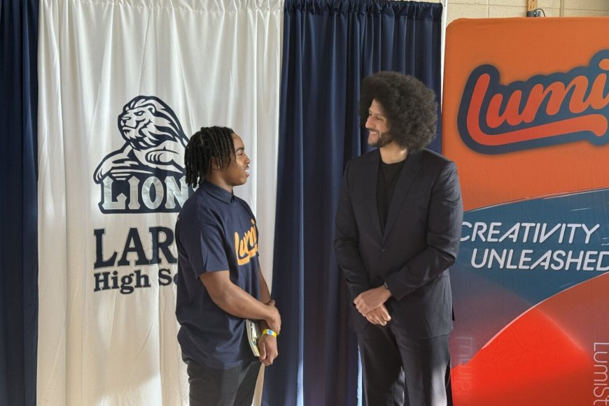 Colin Kaepernick is helping Prince George’s Co. high school students through AI