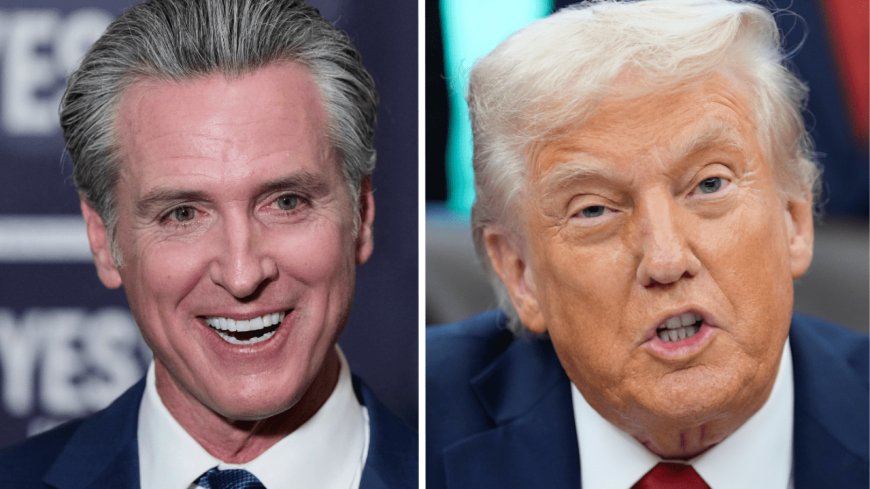 Newsom posts AI video of Trump in handcuffs