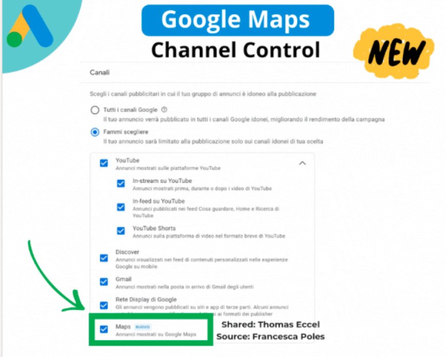 Google adds Maps to Demand Gen channel controls