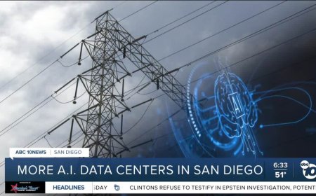 San Diego County to study AI data center impacts before approving power-hungry facilities