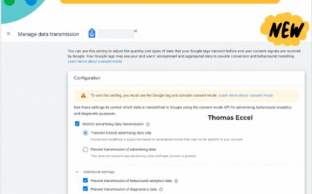 Google adds new data transmission controls to Ads consent stack