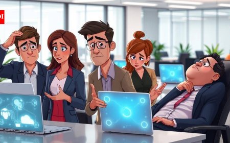 AI at work: Adoption outpaces employee training; majority feel unprepared for role changes - The Times of India