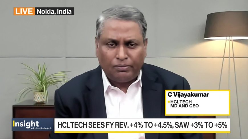 HCLTech CEO on AI Strategy, Mega Deals & Growth Outlook