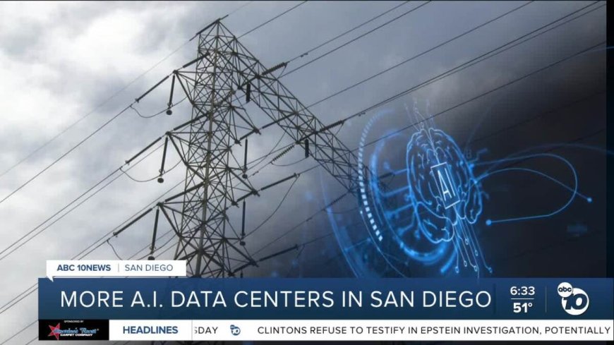 San Diego County to study AI data center impacts before approving power-hungry facilities