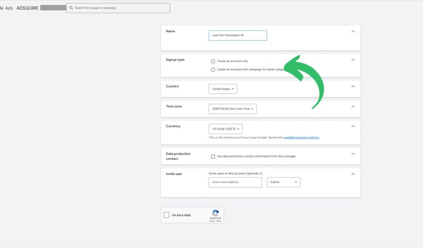Google tests faster account setup using pre-built campaigns
