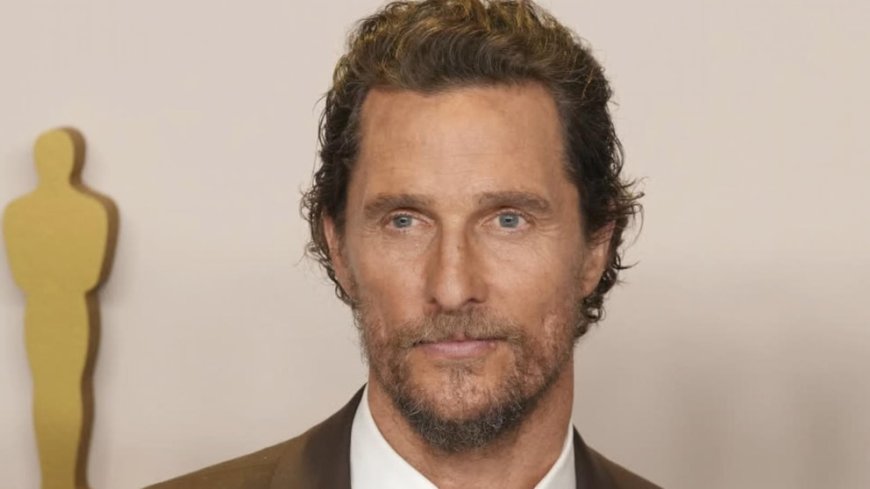 Video Matthew McConaughey trademarks likenesses to protect against AI