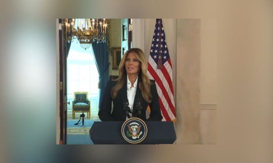 Melania Trump Tells Students: Use AI To Expand Your Mind